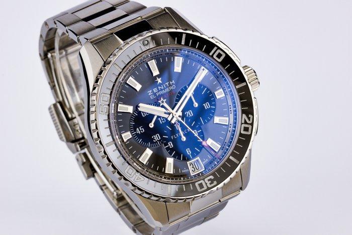 Zenith - El Primero Stratos Flyback Chronograph - Sans Prix, Handtassen en Accessoires, Horloges | Heren