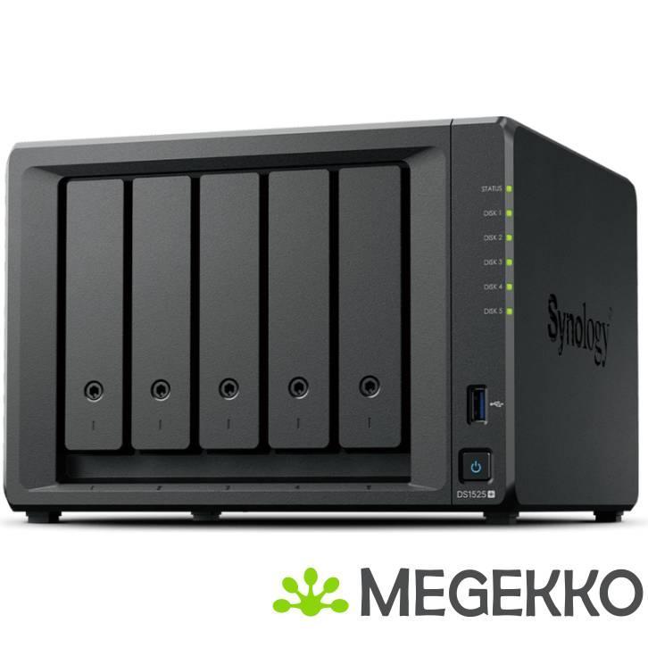 Synology DiskStation DS1525+, Computers en Software, Computerbehuizingen, Nieuw, Verzenden
