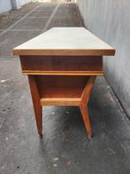 Werkbank - hard hout, Polychroom hout, Composiet - vintage, Antiek en Kunst