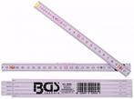 Bgs Technic Houten vouwmeter 2 m, Verzenden, Nieuw