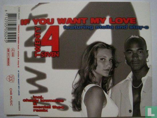 Koedam, Stella - If you Want my Love - 1997, CD & DVD, CD Singles, Envoi