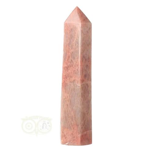 Roze Maansteen punt Nr 9 - 137  gram - Madagaskar, Handtassen en Accessoires, Edelstenen, Nieuw, Verzenden