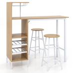 2eChoix | Coast - Ensemble de table de bar 3 pièces avec 2, Huis en Inrichting, Ophalen of Verzenden, Nieuw