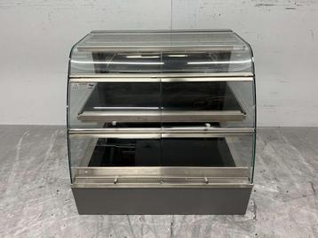 RVS Ubert Infrarood Warmhoudvitrine Warmtevitrine 80 cm 230V, Ophalen of Verzenden