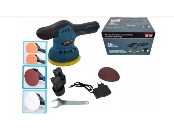 Veiling - Draadloze Polijstmachine met 2x12V 2.0Ah Accu - 8, Bricolage & Construction, Outillage | Meuleuses
