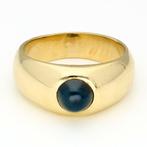 Ring - 18 karaat Geel goud -  1.99ct. tw. Saffier, Handtassen en Accessoires, Nieuw