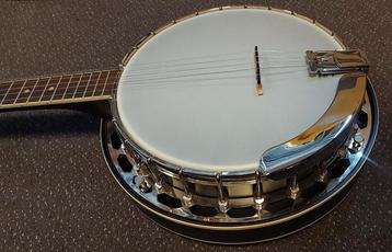 Recording King - Starlight RKS-DBL, gloednieuwe - - Banjo à