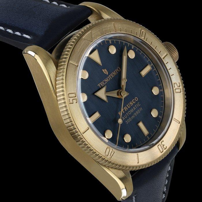 Tecnotempo - Automatic - Bronze Etrusco - Limited Edition, Handtassen en Accessoires, Horloges | Heren