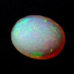 Wit Opaal - 11.74 ct - nternational Colored Gemstone, Nieuw