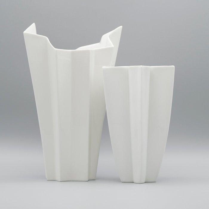 Hutschenreuther - Heinrich Fuchs - Vase (2) - ARCHAIS -, Antiek en Kunst, Antiek | Glaswerk en Kristal