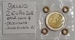 België, Oostenrijk. 5 Cent / 2 Euro 2008/2009 (2 mint error