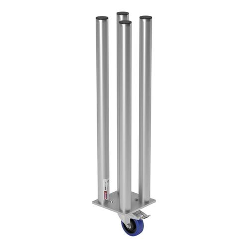FORTEX STAGE750 Quattro poot met zwenkwiel/rem podiumhoogte, Muziek en Instrumenten, Licht en Laser, Verzenden