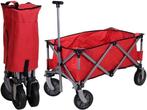 Opvouwbare Bolderkar | Rood | 90 x 49 x 58 cm, Huis en Inrichting, Verzenden, Nieuw