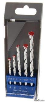 5-delige steenboor set, 4-8 mm, Verzenden, Nieuw