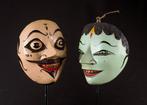 2 Topéng maskers - Java Cirebon - Indonesië (Zonder, Antiek en Kunst