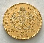 Oostenrijk. 8 Florins/20 Francs 1892 - Franz Joseph I.