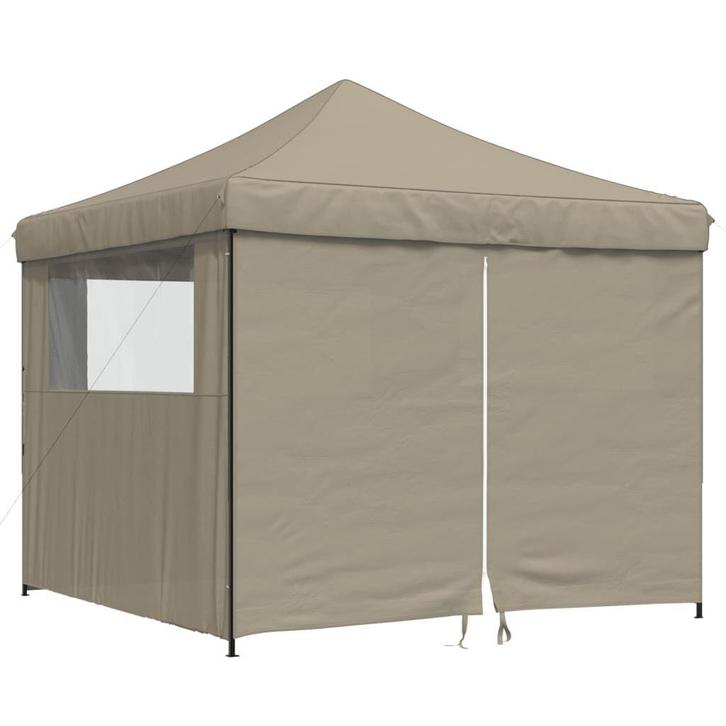 Partytent Taupe 3x3m | OP=OP | Laatste Kans Deal, Tuin en Terras, Partytenten, Minder dan 4 meter, Minder dan 5 meter, Opvouwbaar
