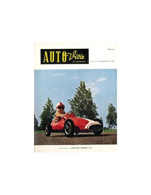 1958 AUTOVISIE MAGAZINE 17 NEDERLANDS, Livres, Autos | Brochures & Magazines, Enlèvement ou Envoi