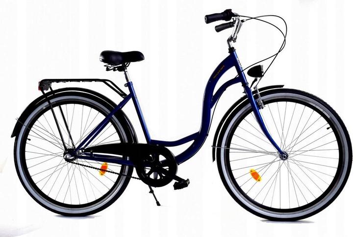 Damesfiets 28 inch - stadsfiets 3 versnellingen - blauw z..., Fietsen en Brommers, Fietsen | Dames | Damesfietsen, Nieuw, Ophalen of Verzenden