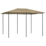 vidaXL Prieel 160 g/m² 3x4x2,6 m taupe, Tuin en Terras, Verzenden, Nieuw