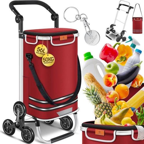 KESSER® Boodschappentrolley - Boodschappenwagen - 56L - tot, Doe-het-zelf en Bouw, Gereedschap | Overige machines, Verzenden
