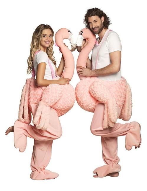 Flamingo Kostuum, Kleding | Dames, Carnavalskleding en Feestkleding, Nieuw, Verzenden