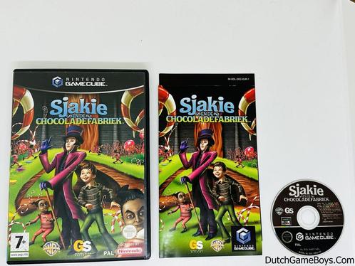 Nintendo Gamecube - Sjakie En De Chocoladefabriek - HOL, Games en Spelcomputers, Games | Nintendo GameCube, Gebruikt, Verzenden