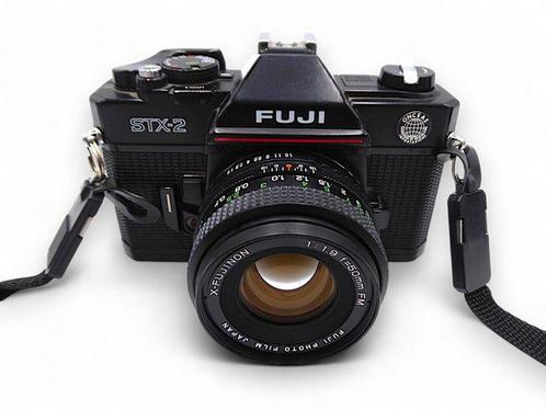 Fuji STX-2 + Polar MC AutoZoom 1:4.0 f=70-210mm / 1:3.5, Audio, Tv en Foto, Fotocamera's Analoog