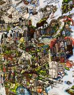 Charles Fazzino (1955) - For A Better World