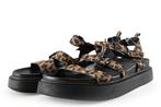 Tamaris Slippers in maat 42 Panter | 5% extra korting, Overige kleuren, Verzenden, Zo goed als nieuw, Slippers