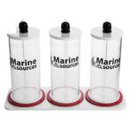 Marine Sources Vloeistof opslagcontainers (3 x 0.8L + basisp