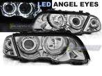 Xenon Look Koplampen met LED Angel Eyes voor BMW 3 Serie E46, Ophalen of Verzenden