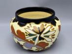 Arnhem plateel - Bloempot - Keramiek - Kleurrijke Art Deco, Antiek en Kunst