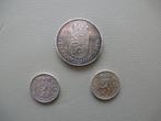 Pays-Bas. Juliana. 10 Gulden/1 Gulden 1958/1973, 3 stuks, Timbres & Monnaies, Monnaies | Pays-Bas