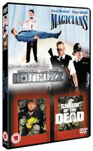 Shaun of the Dead/Hot Fuzz/Magicians DVD (2008) Simon Pegg,, CD & DVD, DVD | Autres DVD, Envoi