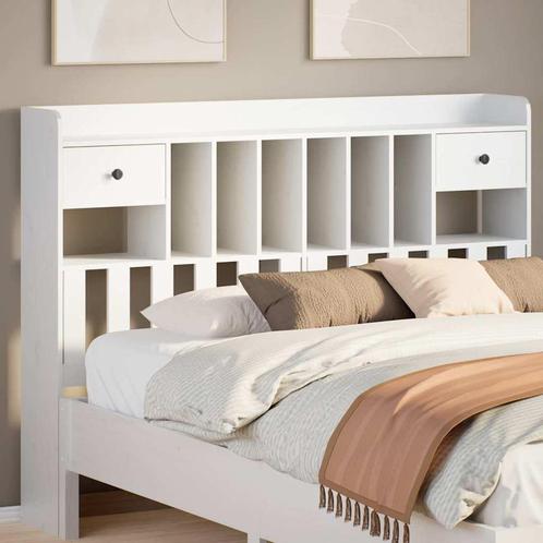 vidaXL Hoofdbord met opbergruimte 150 cm massief grenenhout, Huis en Inrichting, Slaapkamer | Bedden, Nieuw, Verzenden