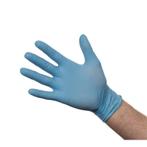 Handschoenen nitril blauw poedervrij | 100 stuks Gastro M, Zakelijke goederen, Verzenden, Nieuw in verpakking