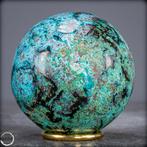 Natuurlijke chrysocolla- en malachietkogel van topkwaliteit-, Verzamelen