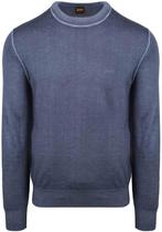 BOSS Trui Astefo Wol Blauw maat Maat 52/54 (L) Heren, Maat 52/54 (L), BOSS, Nieuw, Verzenden