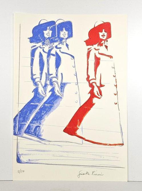 Giosetta Fioroni (1932) - Senza titolo, Antiek en Kunst, Antiek | Overige Antiek
