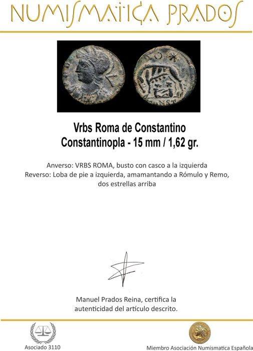 Romeinse Rijk. Constantijn I (306-337 n.Chr.). Centenionalis, Postzegels en Munten, Munten | Europa | Niet-Euromunten