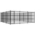 vidaXL Hondenkennel voor buiten 450x450x185 cm, Verzenden, Nieuw