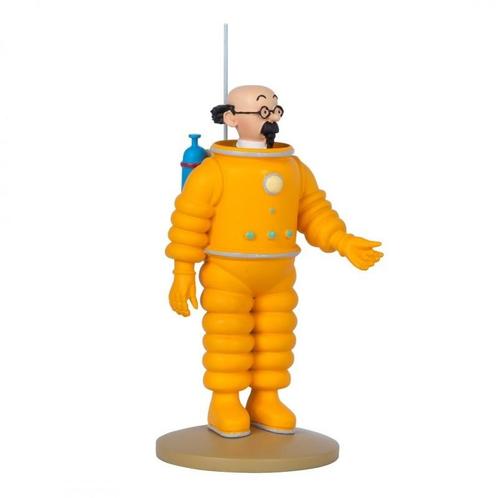 Kuifje Beeldje Zonnebloem als Astronaut 15 cm, Verzamelen, Stripfiguren, Ophalen of Verzenden