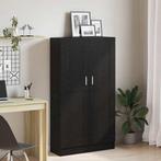 vidaXL Boekenkast Zwart eiken 82.5 x 30.5 x 150 cm Bewerkt, Verzenden, Nieuw