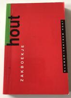 ZAKBOEKJE HOUT 9789020127478 Buiten, Boeken, Verzenden, Gelezen, Buiten
