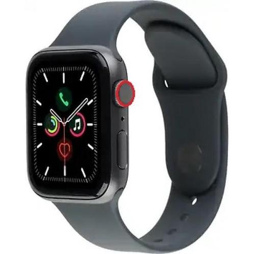 Apple Watch Series 5 40mm - Titanium Zwart, Handtassen en Accessoires, Overige Accessoires, Zo goed als nieuw, Ophalen of Verzenden