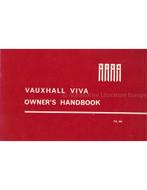 1963 VAUXHALL VIVA INSTRUCTIEBOEKJE ENGELS