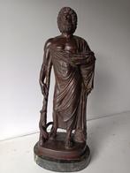 sculptuur, Aesculapius - 47 cm - Brons, Antiek en Kunst, Antiek | Keramiek en Aardewerk