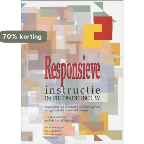 Responsieve Instructie In De Onderbouw 9789065083104, Boeken, Schoolboeken, Gelezen, Verzenden