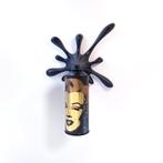 2FAST - Marilyn Black/Gold Splash Can Sculpture